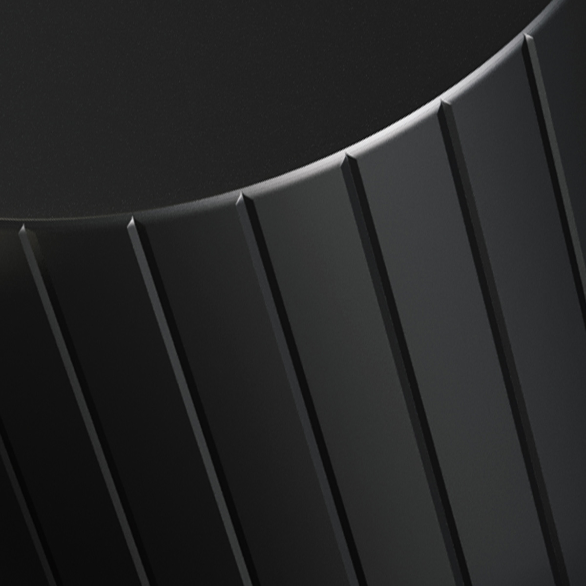 Brauer Stripe opbouw fonteinkraan zwart mat