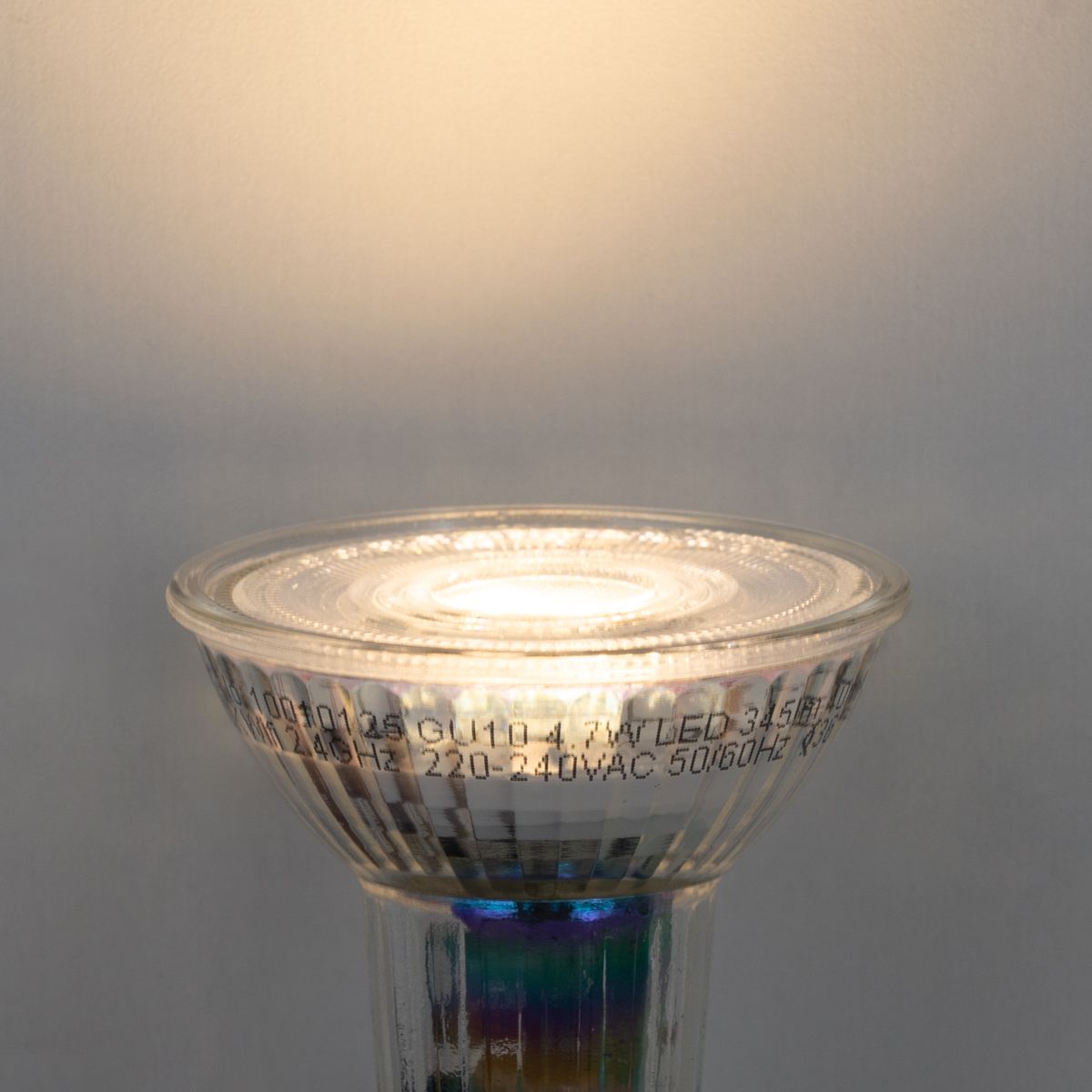 Smart GU10 50mm dimbare LED lamp opaal 4.7W 345 lm 2700K