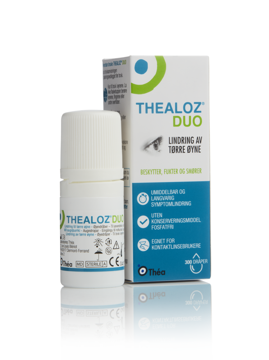 Thealoz Duo konserveringsfrie øyedråper 10 ml