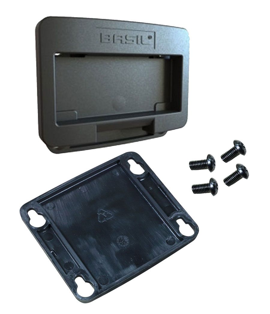 Basil Adapterplatte für Klickfix-Systeme anthrazit kaufen | Bike-Discount