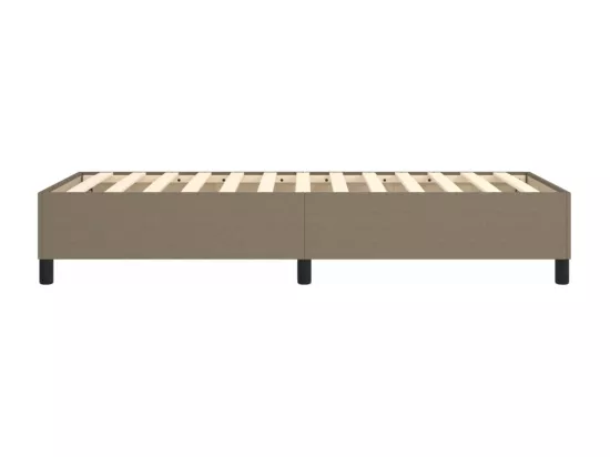 Sommier à lattes de lit Taupe 100x200 cm Tissu
