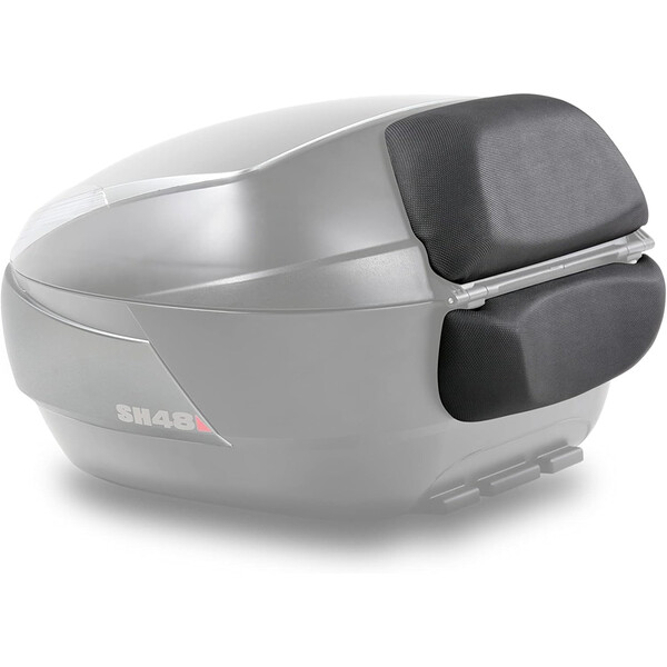 Shad - Top case SH48 + Capot + Dosseret Gris Foncé / Carbone