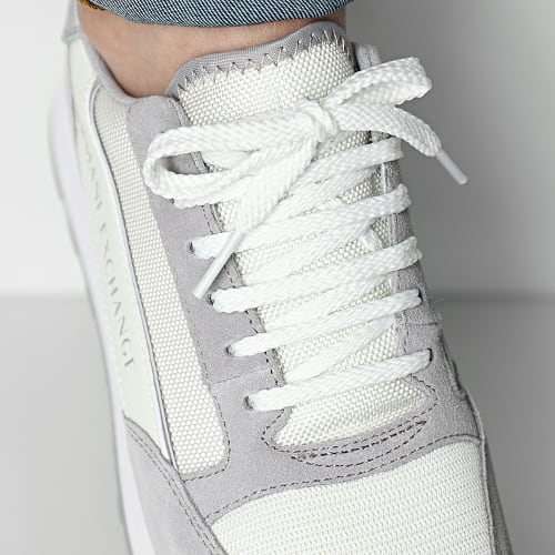 Baskets XUX083 XV263 Off White Reflective Silver