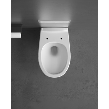 OK hangend toilet zonder zitting wit