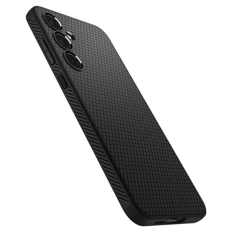 Samsung Galaxy A55 Liquid Air Case Gummi Hülle (ACS07526) - Schwarz