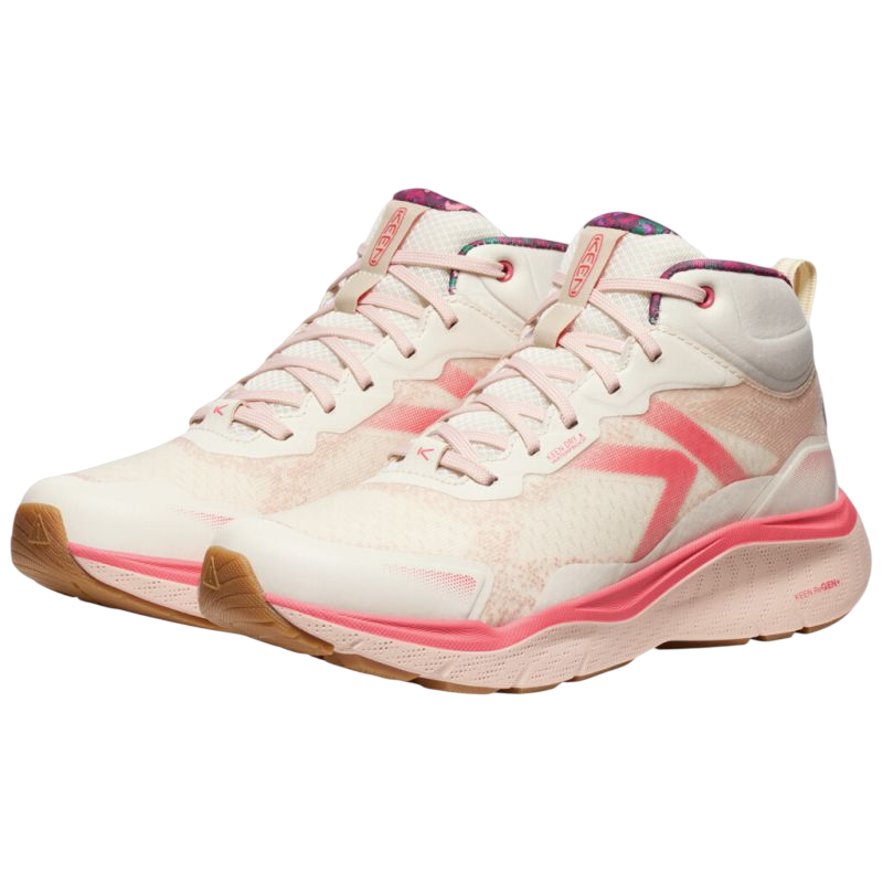 Wanderschuhe W Leiki Mid Wp birch/cameo rose