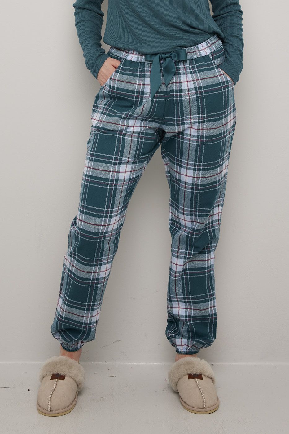 Pyjamasbukse i flanell