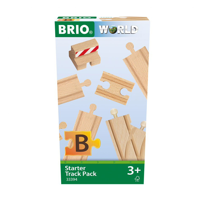 Véhicule Fonction Brio Train - Coffret de Démarrage 13 Rails - Pack B