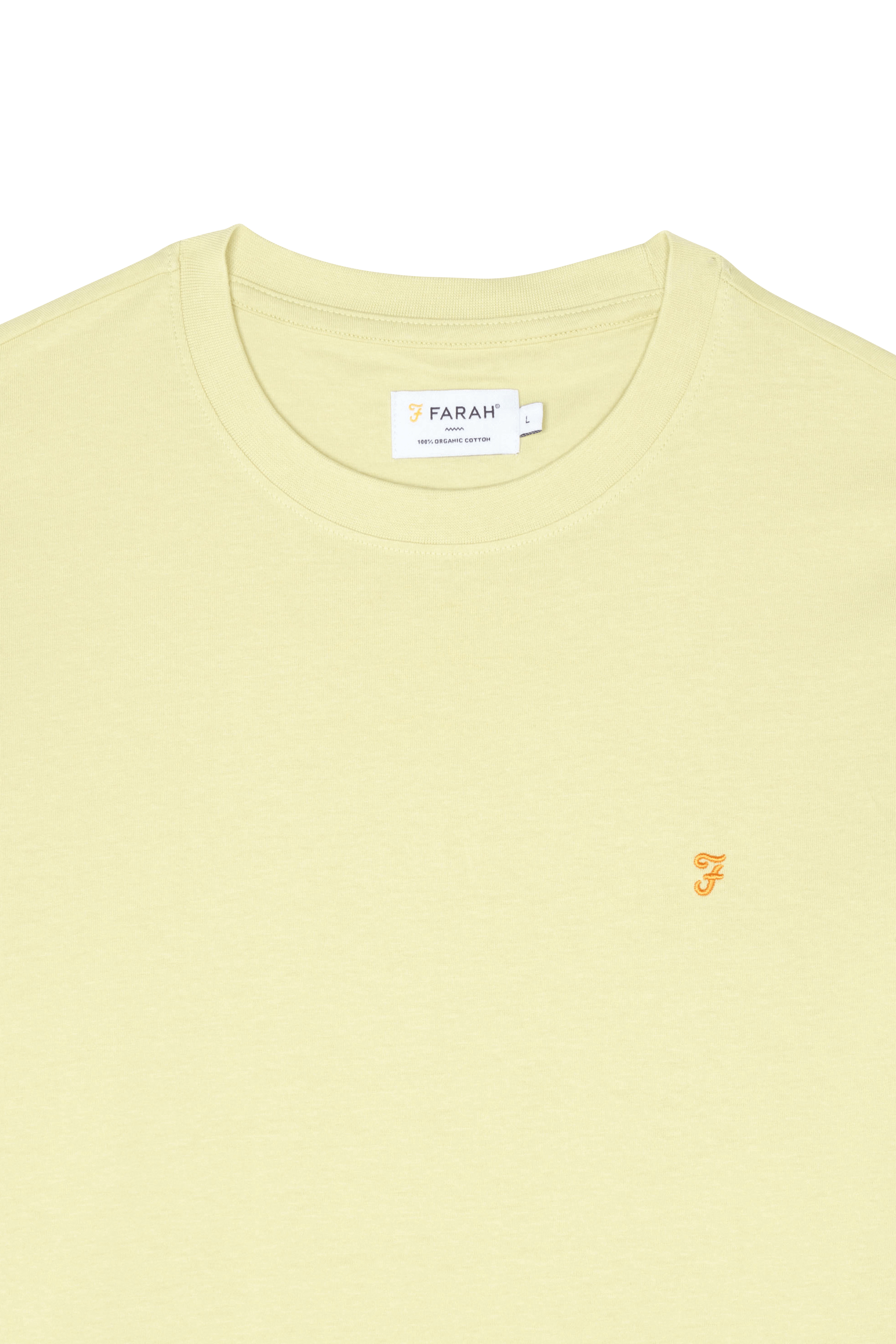 FARAH T-shirt DANNY REG SS TEE Jaune