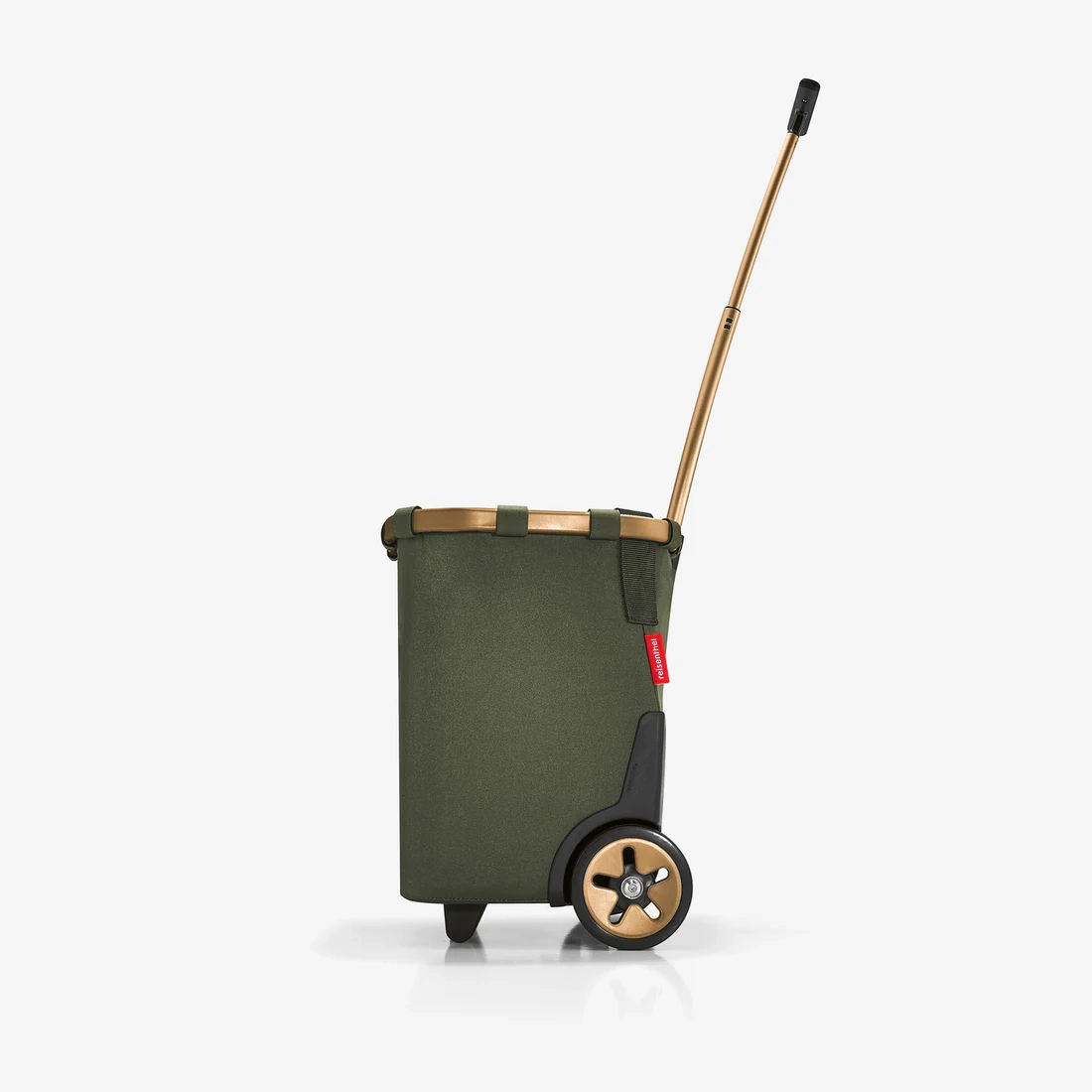 (40l) Carrycruiser Einkaufstasche Trolley Shopping Einkaufswagen mit Rollen   Schultergurt (OE5054) - Forest Gold