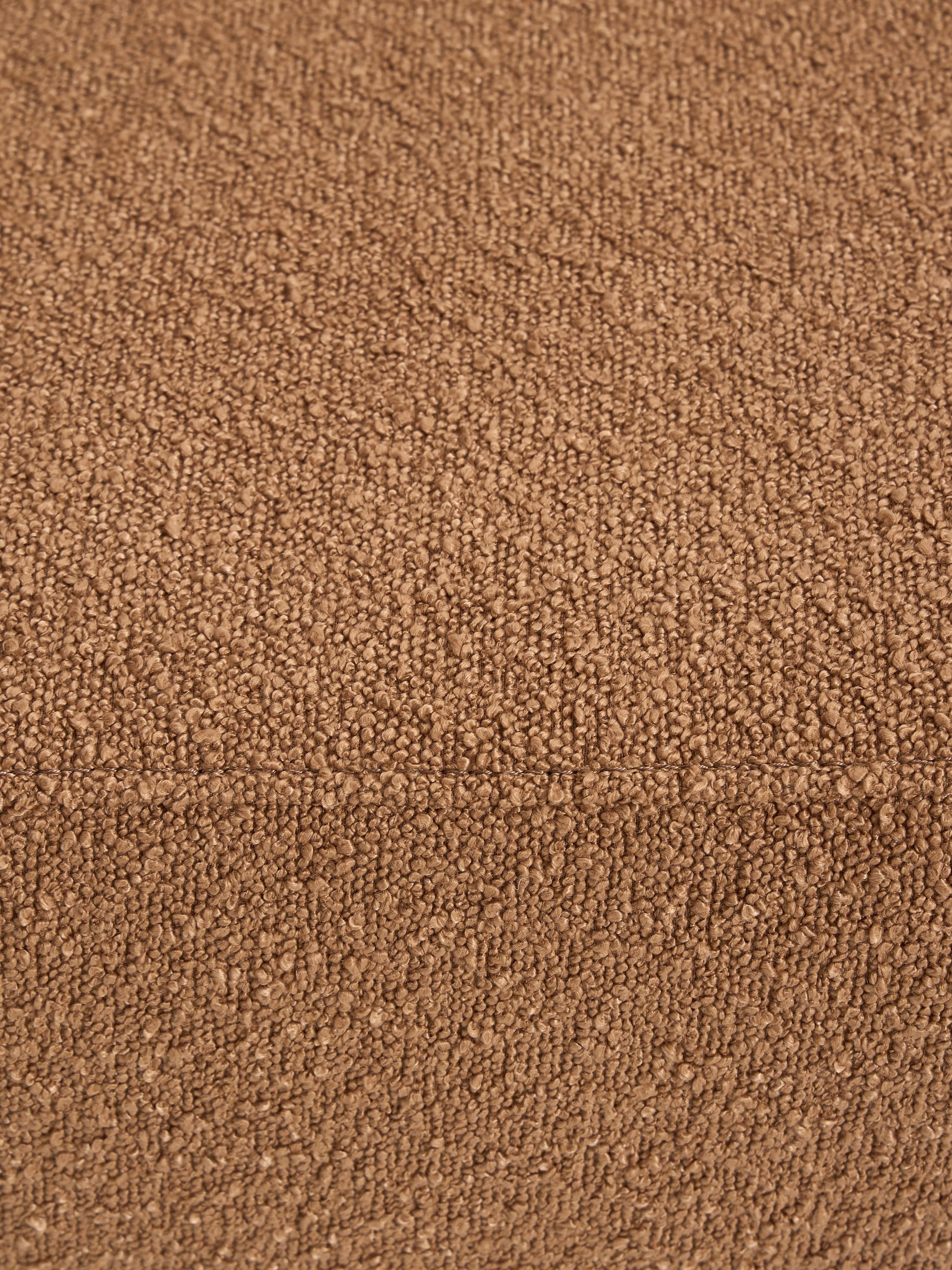 Bouclé hoekbank Lilo