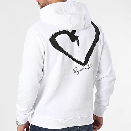 Sweat Capuche 2422114 Blanc
