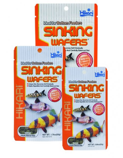 Hikari Sinking Wafers - Vissenvoer