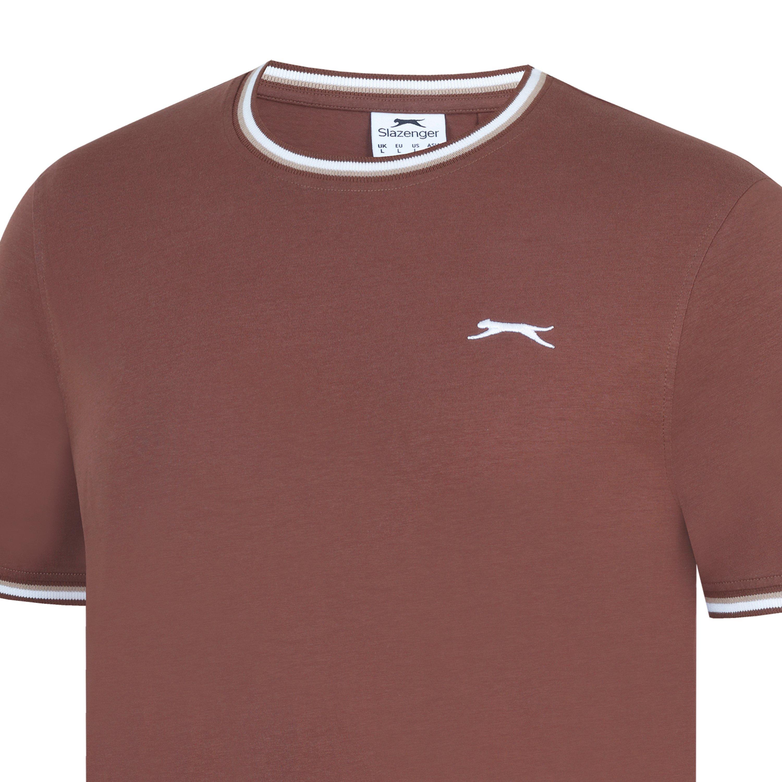 Slazenger Tipped T Shirt Mens