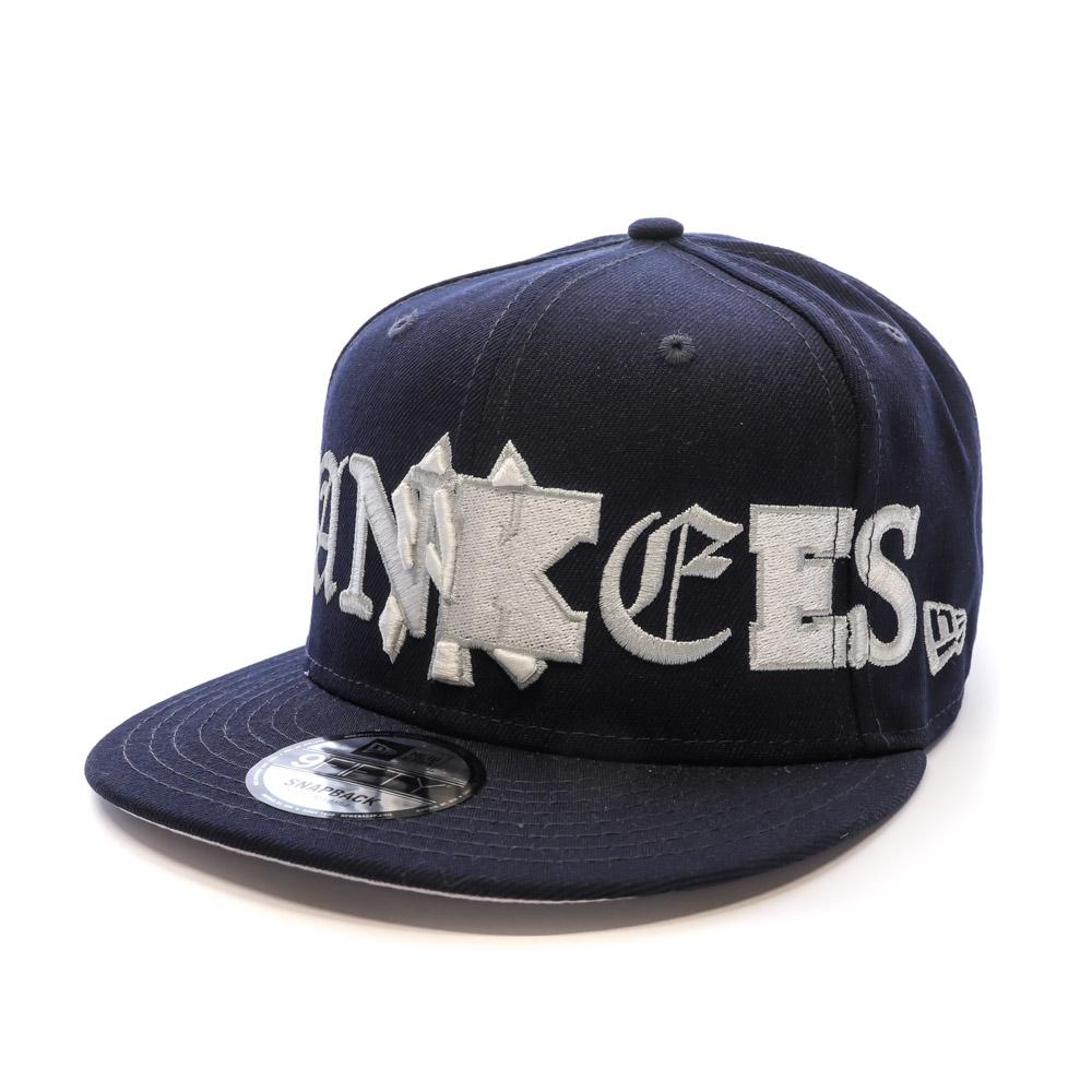 New Era Casquette Noire Homme New Era Typography