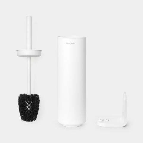 MindSet toiletborstel met houder Mineral Fresh White