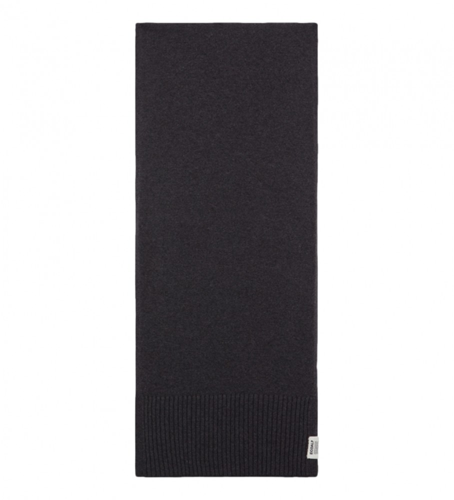 Cachecol de lã reciclada ECOALF Woolalf cinza escuro