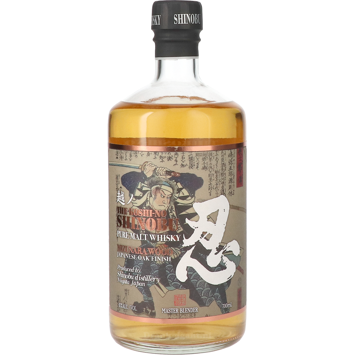 The Shinobu Koshi-No Mizunara Pure Malt 70 cl