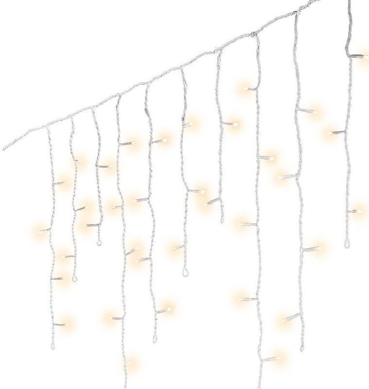 Lumineo Kerstverlichting - IJspegel - warm wit - 1100 cm - 259 lampjes