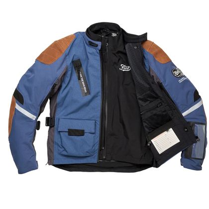 Blouson Fuel ASTRAIL - Bleu / Blanc