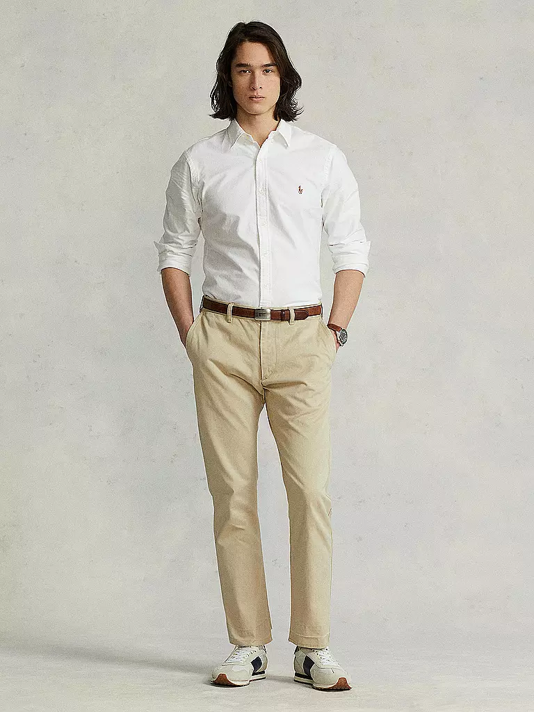 POLO RALPH LAUREN Hemd Slim Fit weiss