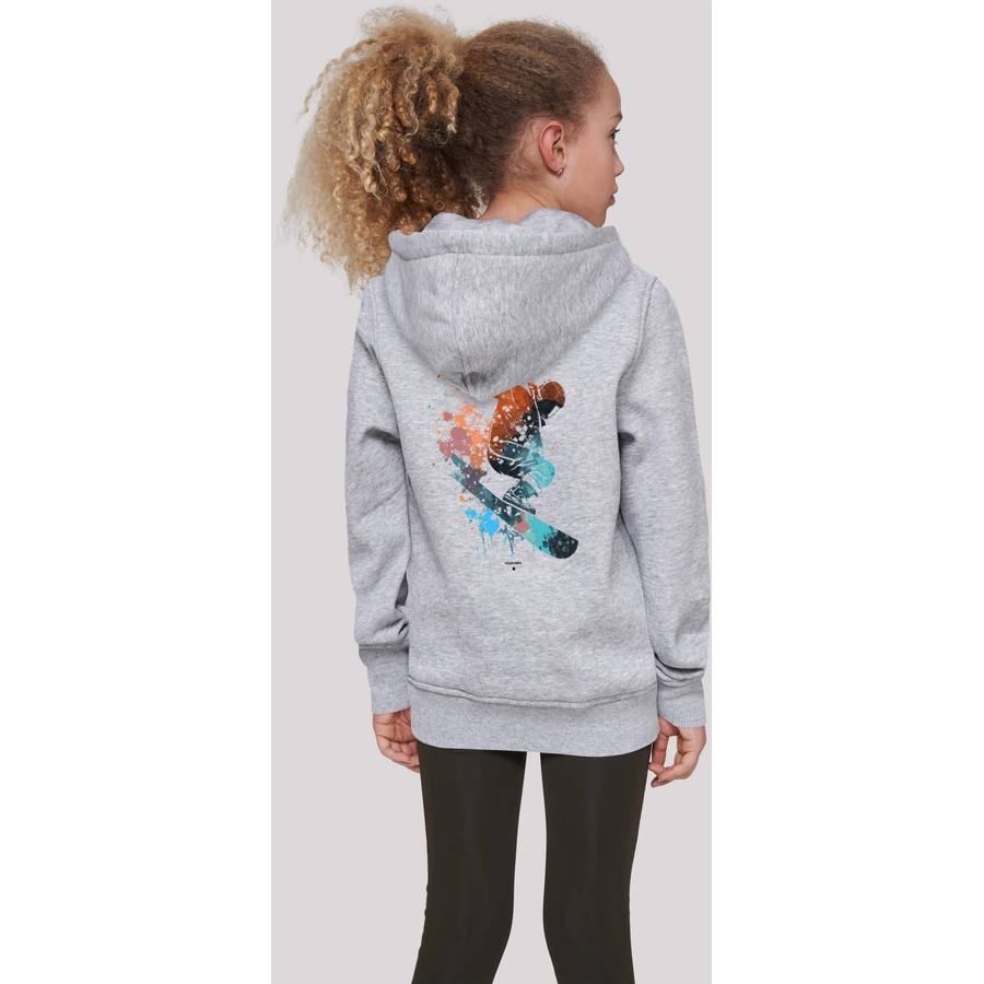 F4NT4STIC Hoodie Snowboarder heather grey