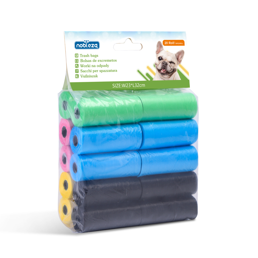 Nobility - Pacote com 300 Sacos para Recolher Fezes de Cachorro