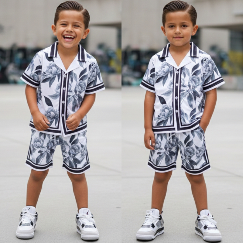 Tropical black set - zwart