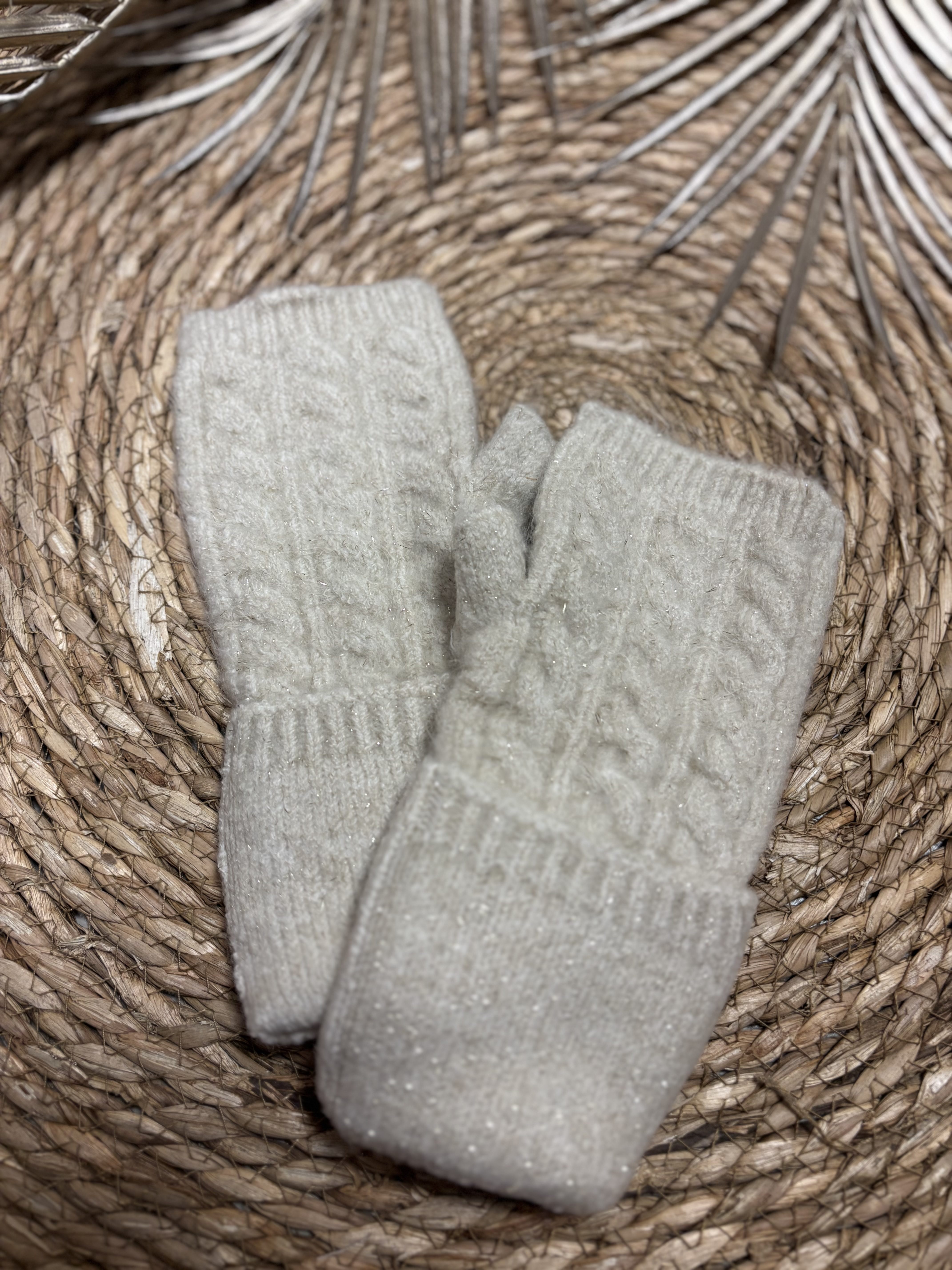 Handschoen Beige