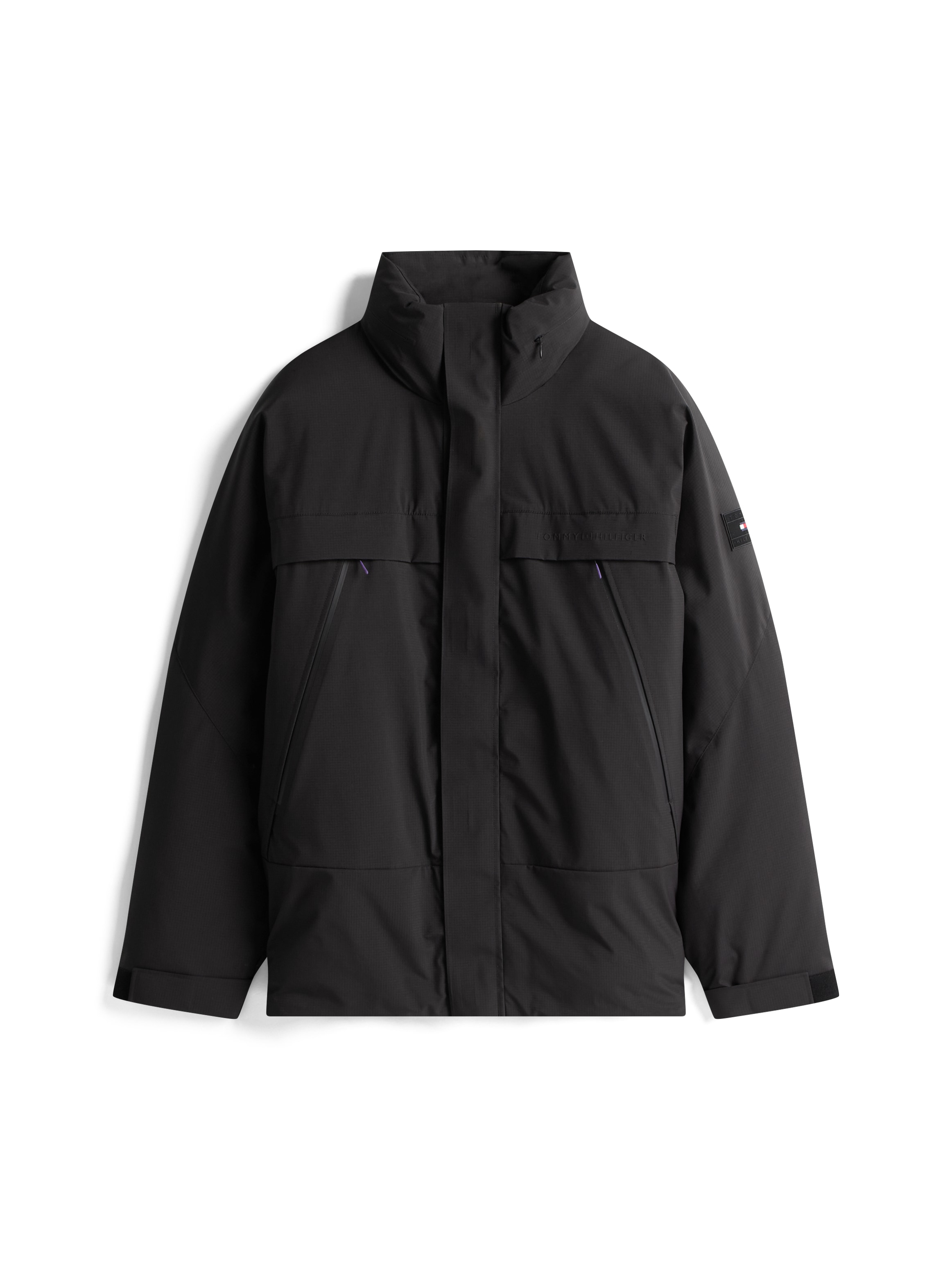 Tommy Hilfiger Outdoorjacke »TECH PADDED JKT« mit Kapuze Winterjacke, Stehkragen mit verstaubarer Kapuze, relaxed fit