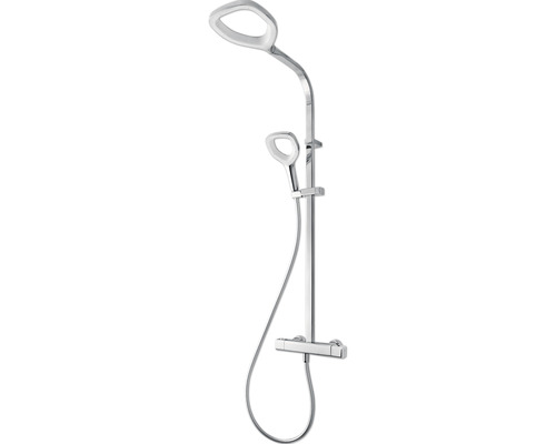 Douchekolom incl. thermostaat Breuer Aquamaxx Splash wit 9262008000099