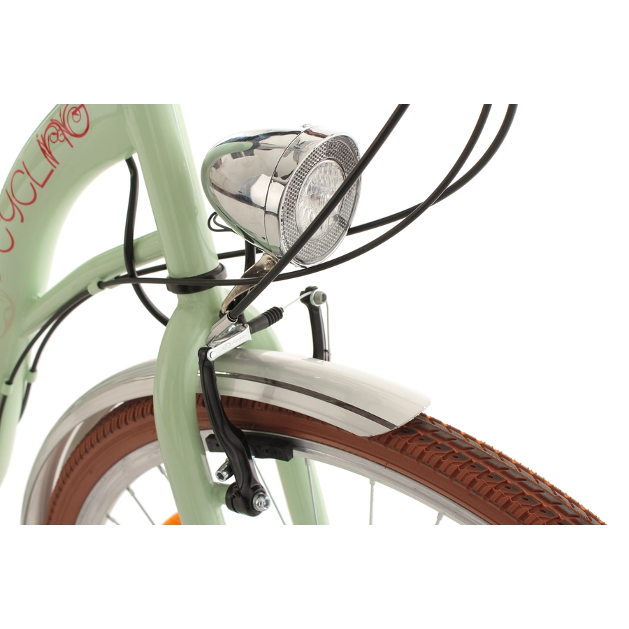 KS Cycling Cityfahrrad 6 Gänge Damenfahrrad Eden 28 Zoll Grün