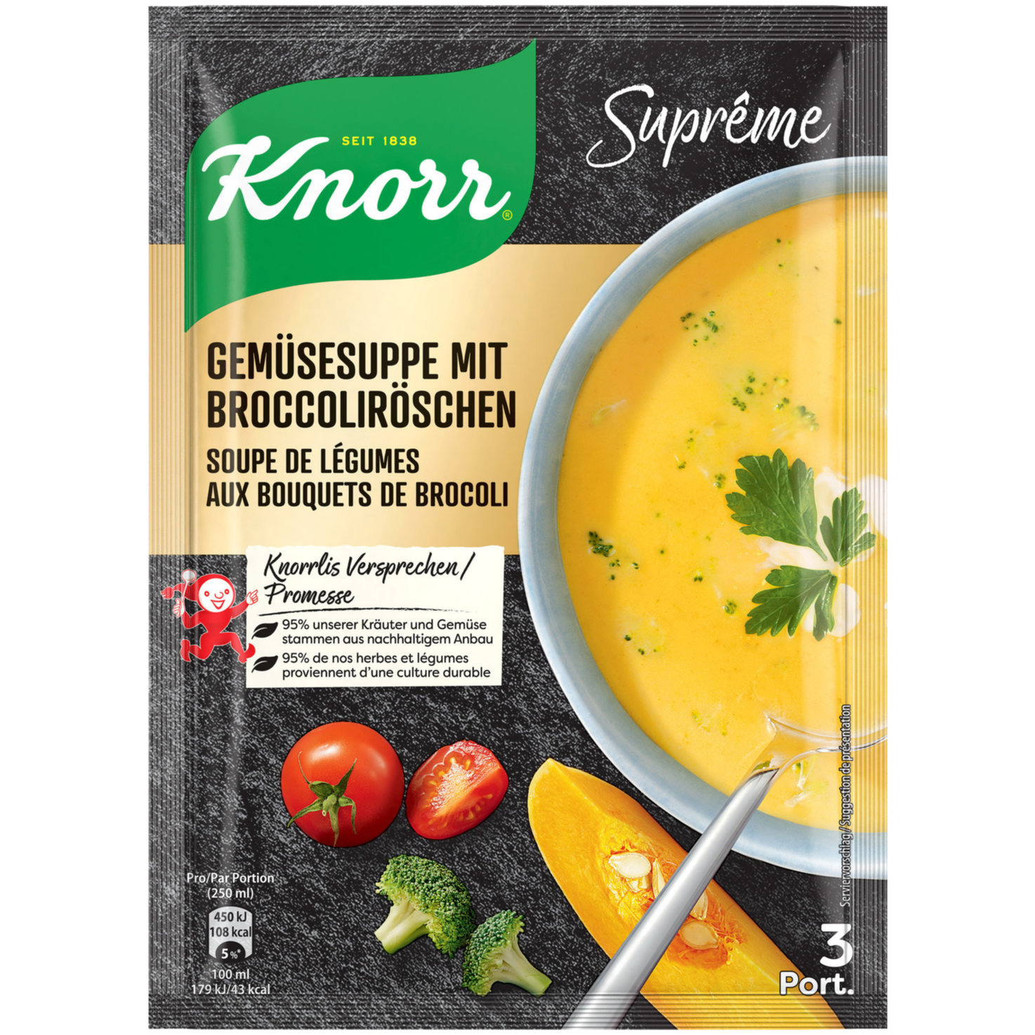 Knorr Suprême Suppe 7 Gemüse