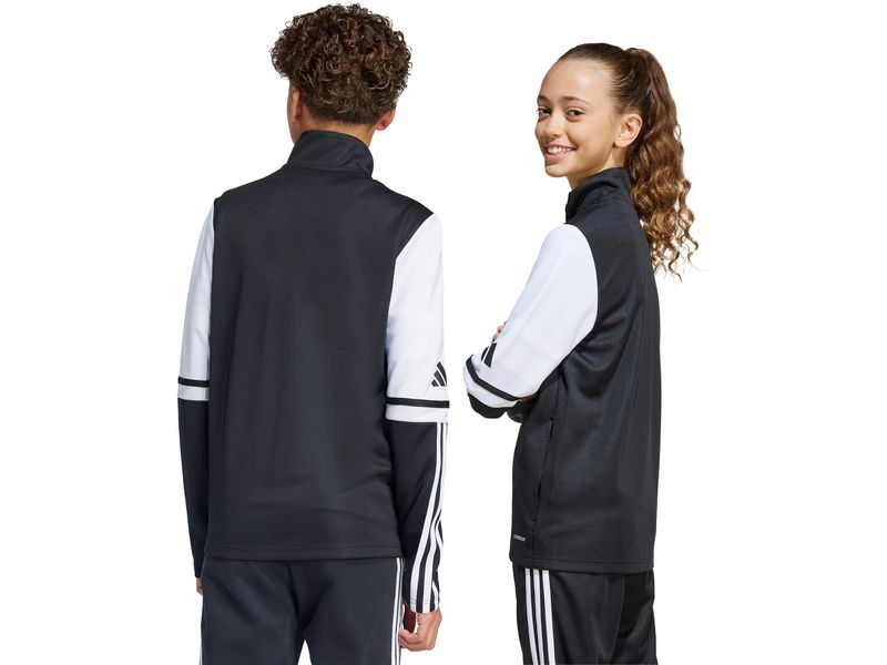 adidas Jacket Training SQ25 Y 140, Schwarz/Weiss Trainingsanzug-Oberteil