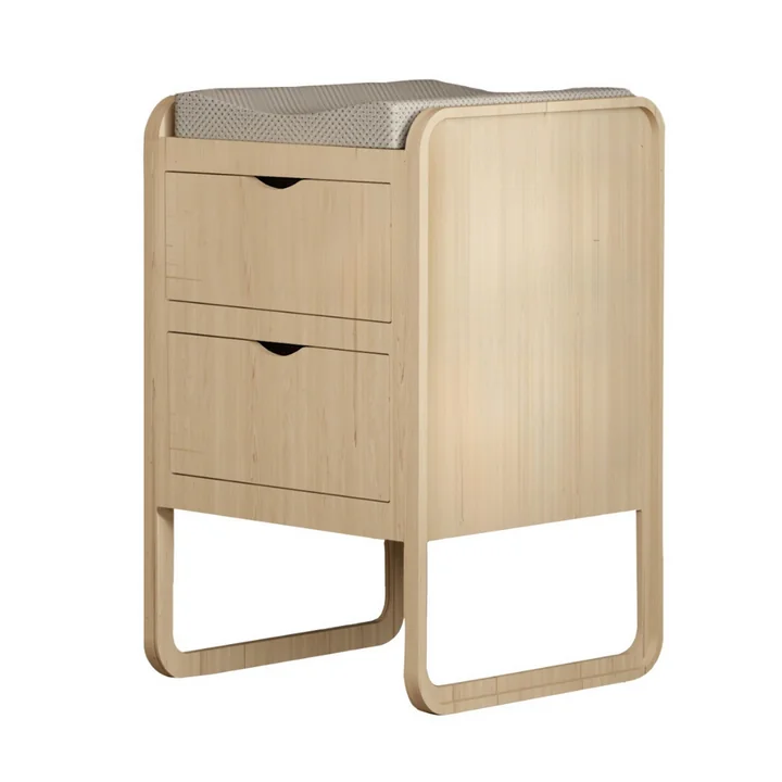 Nofred - Form Wickeltisch, H 95 cm, eiche
