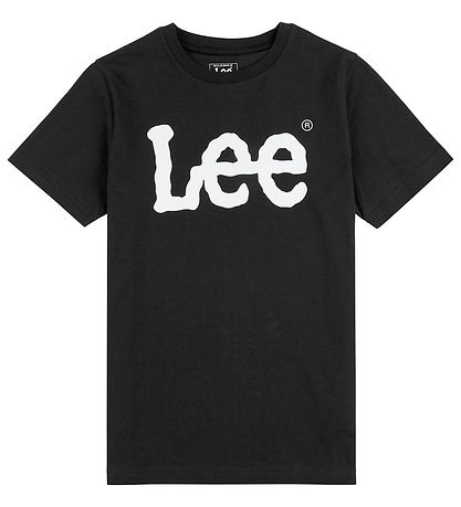 Lee T-Shirt - Wackelige Grafik - Schwarz