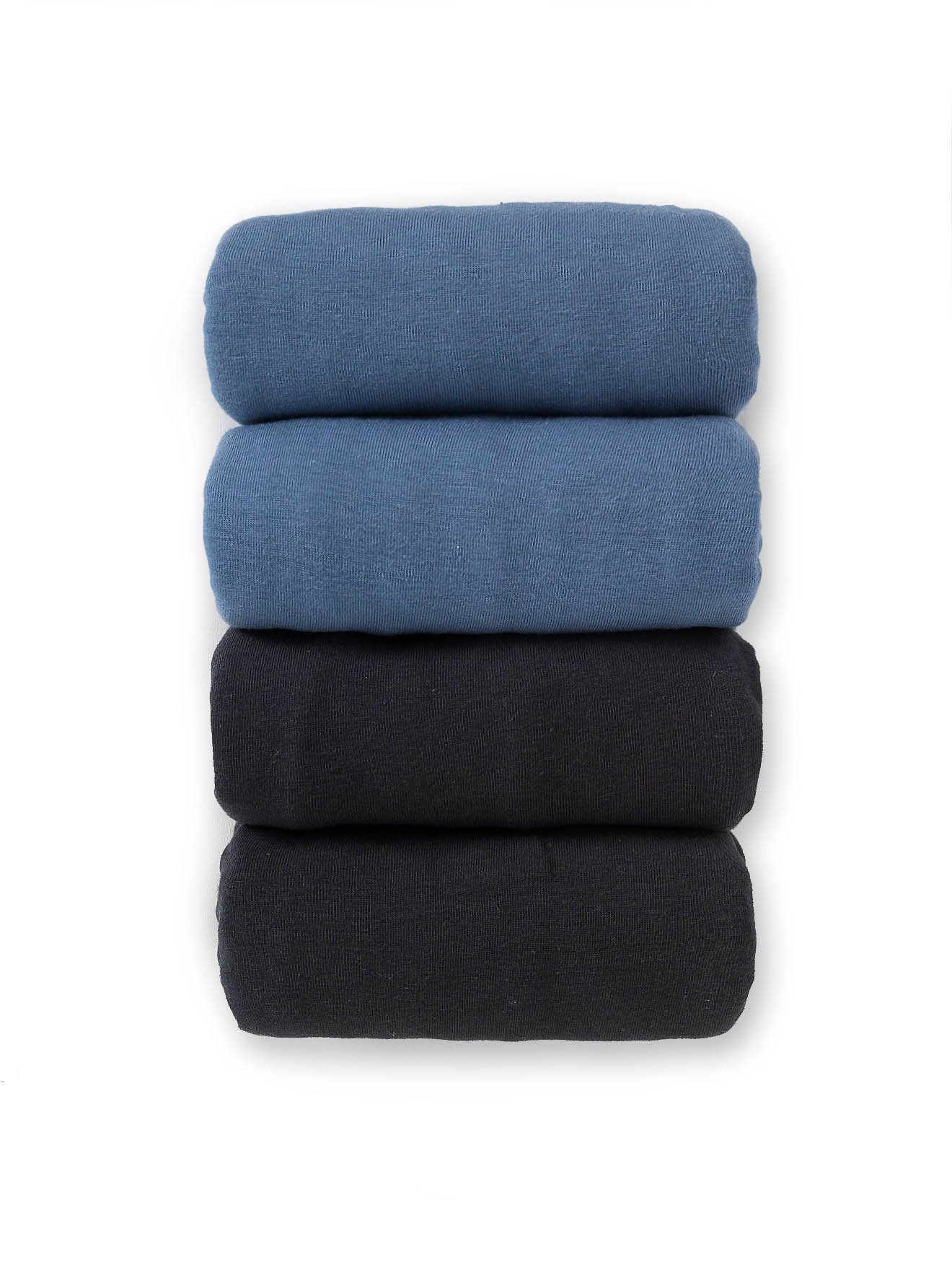 Shorties coton stretch, lot de 4