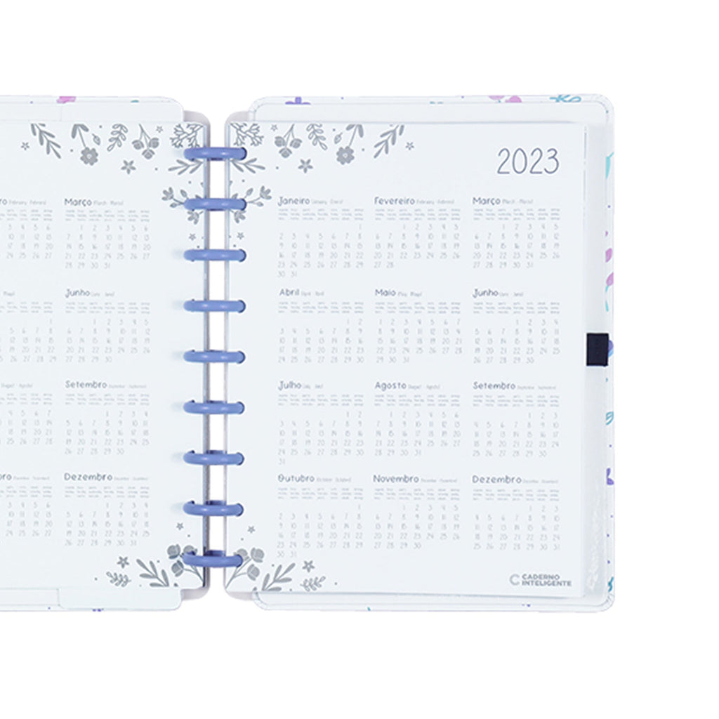 Planner Lilac Fields By Sophia Martins Caderno Inteligente