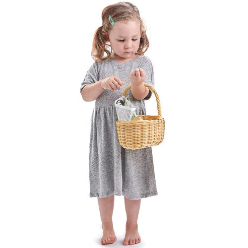 Tender leaf toys mandje met boodschappen
