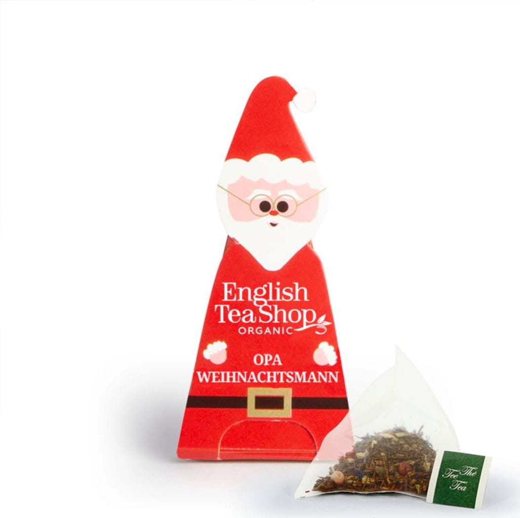 English Tea Shop  Bio Santa Claus Opa Weihnachtsmann, 1 Teebeutel (2 g)