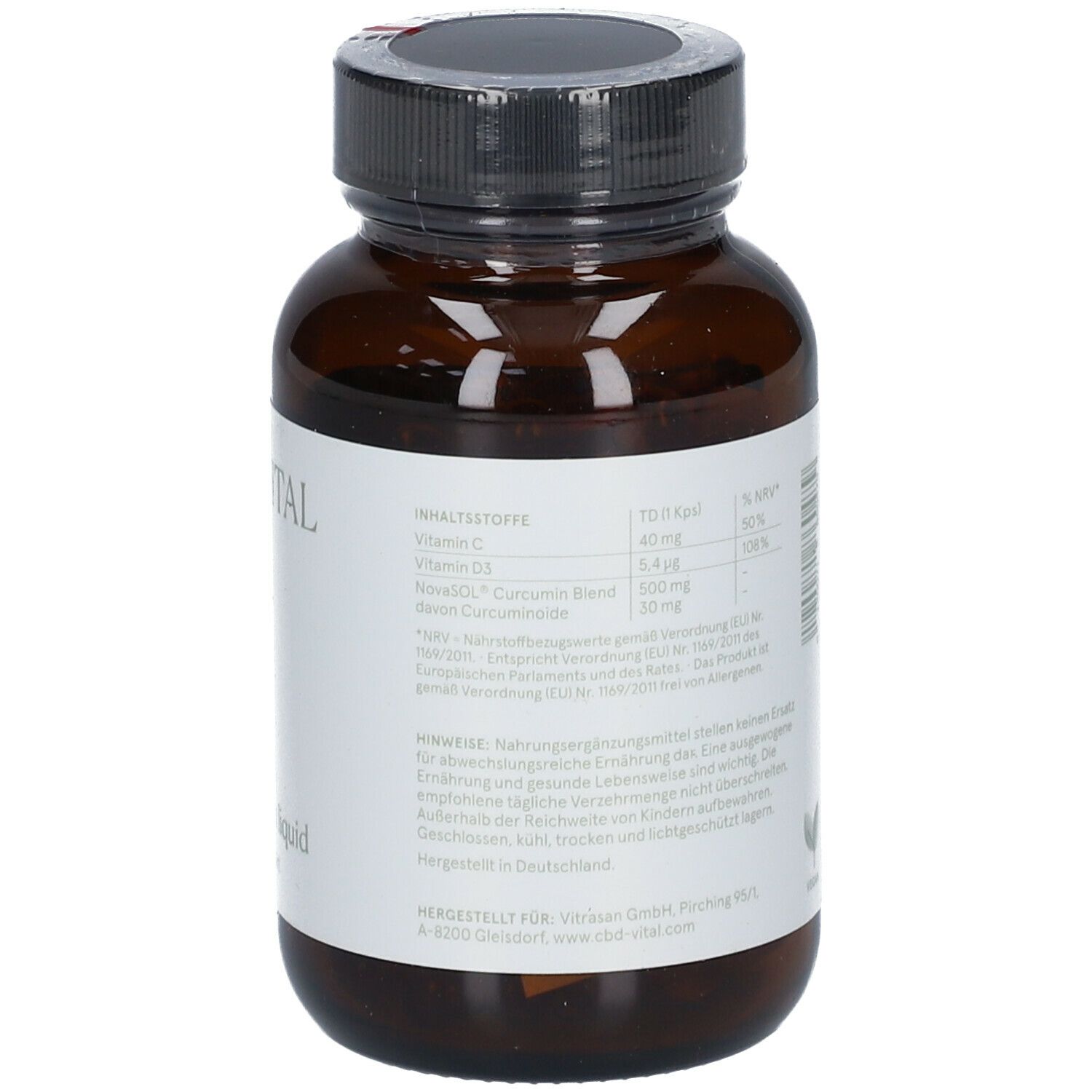 CBD VITAL Curcurmin liquid