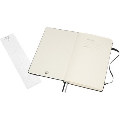 MOLESKINE Carnet de croquis Bullet Notebook, L/A5, noir