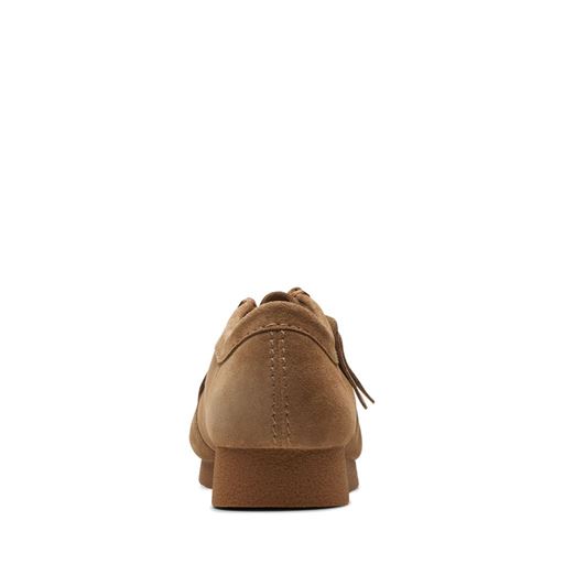 Clarks WallabeeEVO Sko, Dark Sand Suede, 44