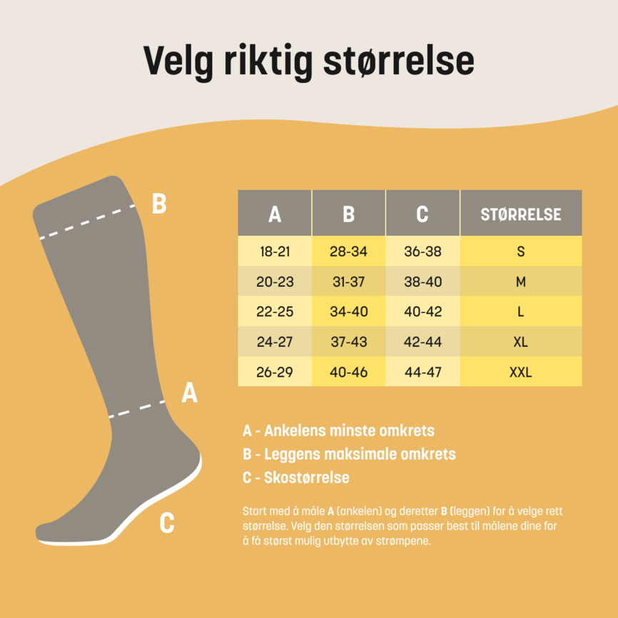 Mabs Travel kompresjonsstrømpe kne sort M 1 par