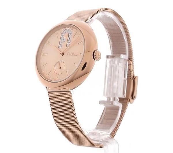 Furla Cosy Seconds Rose Gold Watch WW00013007L3