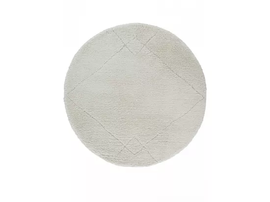 Tapis berbère shaggy - MARRAKECH 360 Crème 120*120