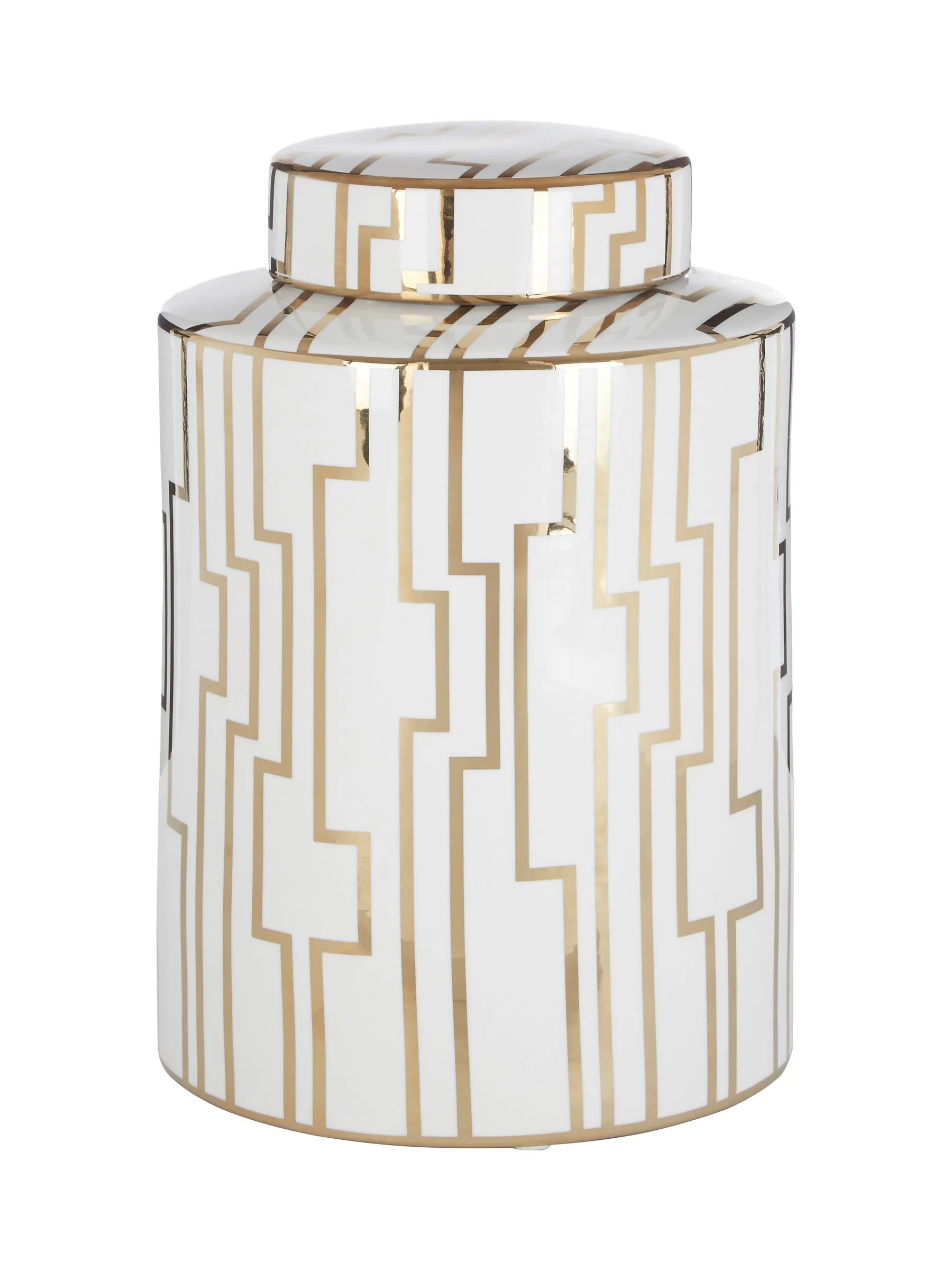 Fifty Five South Kya Ceramic Jar with Lid
