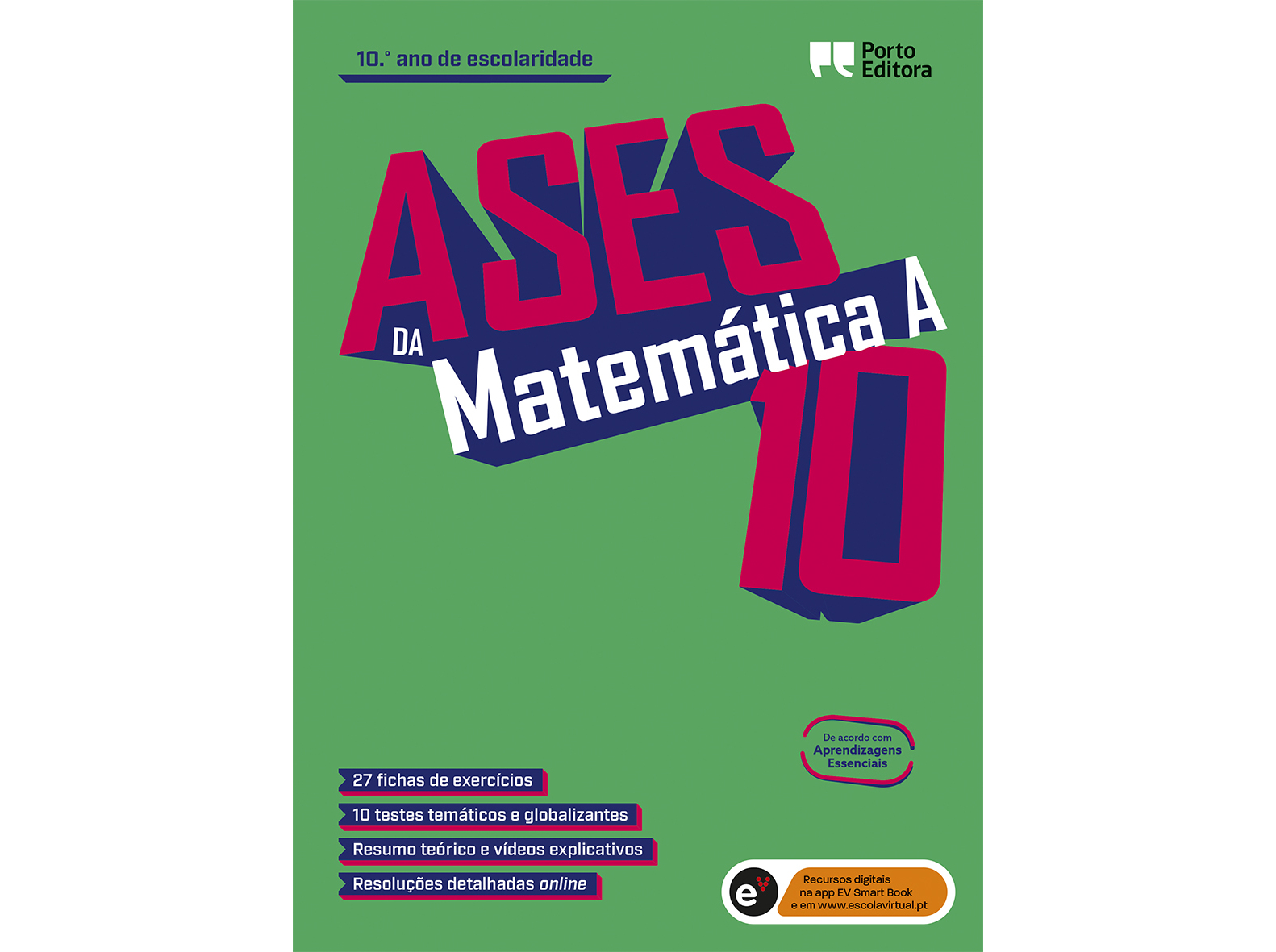 LIVRO ASES DA MATEMÁTICA - MATEMÁTICA A - 10.º ANO
