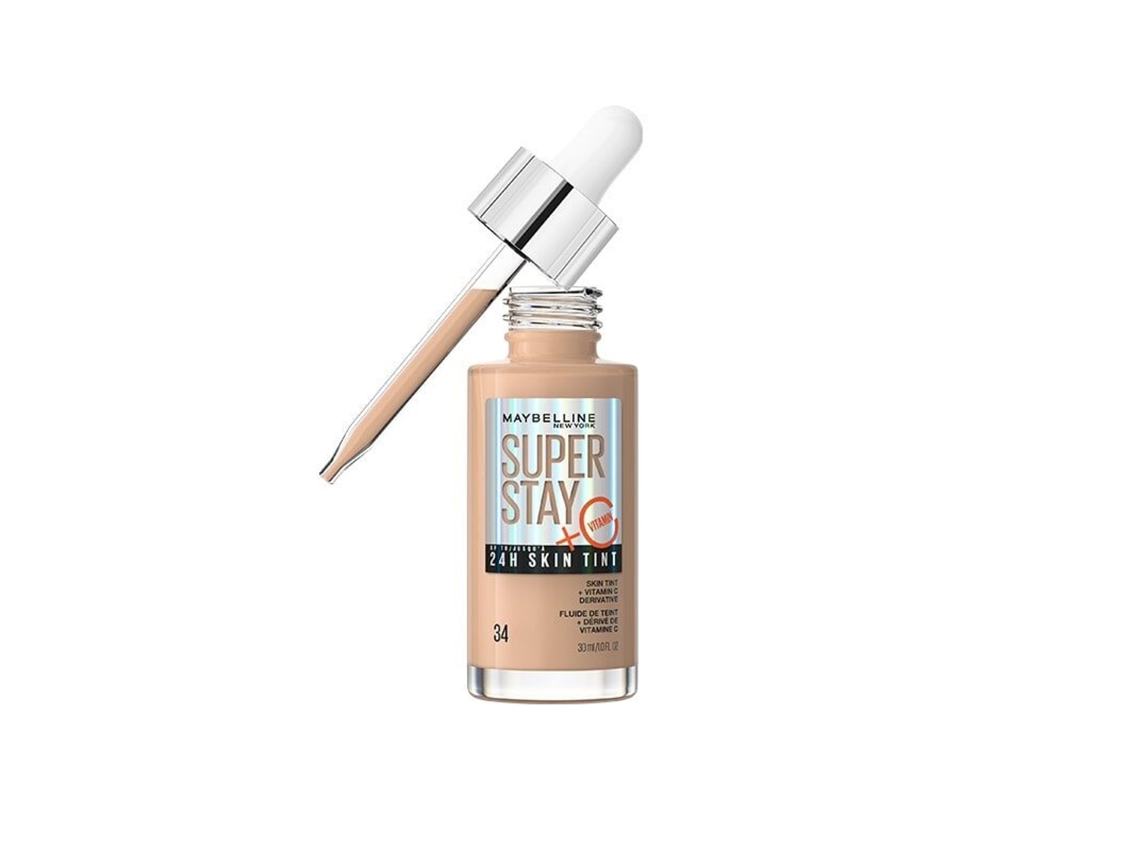 BASE MAYBELLINE SSTAY GLOW TINT 34 NU