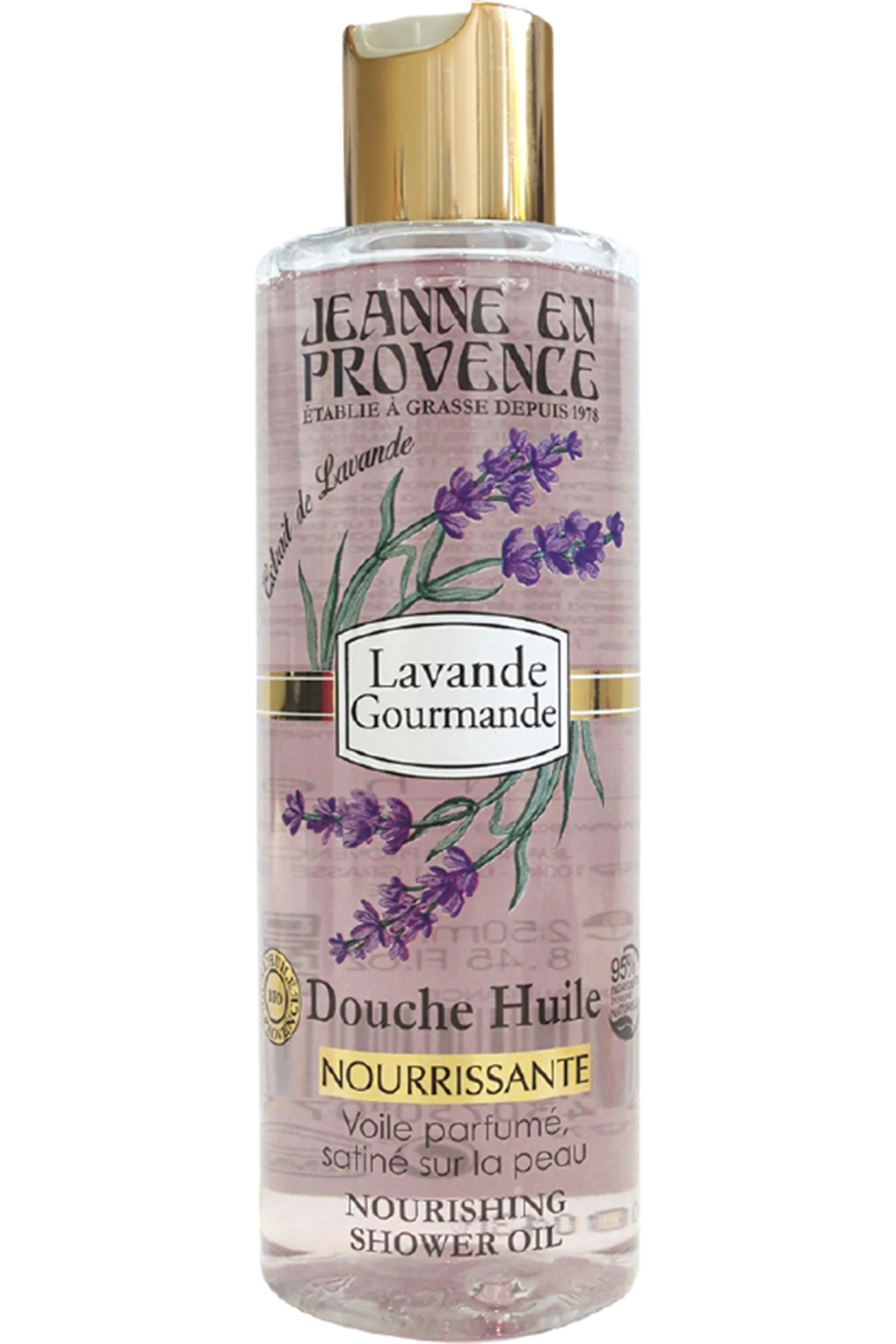 JEANNE EN PROVENCE Huile de douche Lavande-250 ml